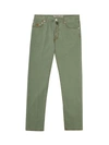 JACOB COHEN WASHED GREEN JEANS TROUSERS