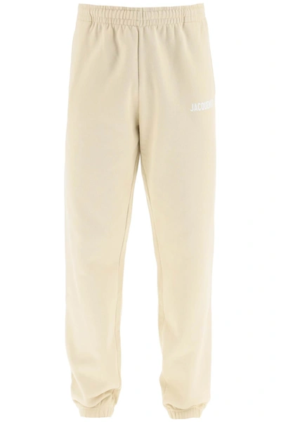 Jacquemus Le Jogging Sweatpants In Beige