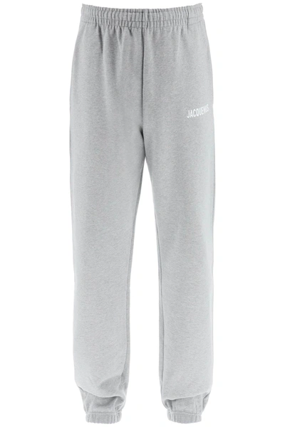 Jacquemus Le Jogging 棉质运动裤 In Grey