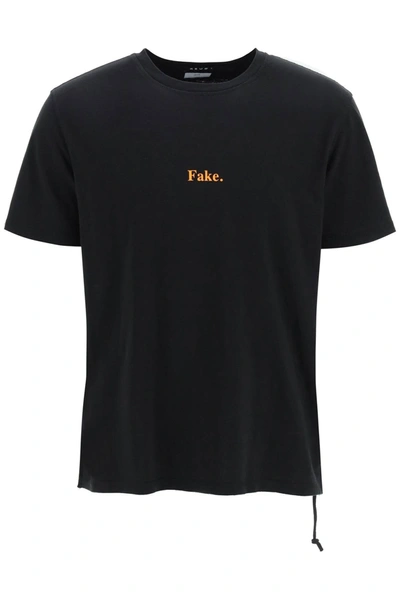 Ksubi 'fake' T-shirt In Black