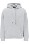 Ksubi Melange Boyfriend-cut Hoodie In Grey