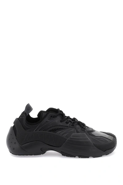 Lanvin Flash-x Sneakers In Black