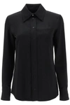 Lanvin Women Crepe De Chine Shirt In Black