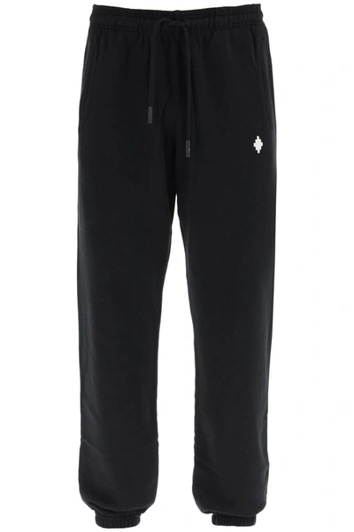 Marcelo Burlon County Of Milan Marcelo Burlon "cross Relax" Cotton Sweatpants In Black