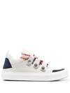 Marcelo Burlon County Of Milan Marcelo Burlon Man Sneakers Beige Size 9 Calfskin In White