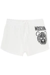 MOSCHINO SPORTY SHORTS WITH TEDDY PRINT