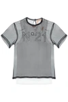 N°21 GEORGETTE T-SHIRT WITH LOGO