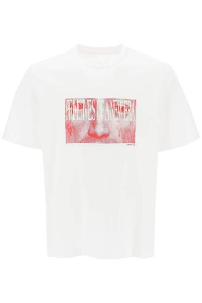 Oamc 'albrecht' T-shirt With Print In White