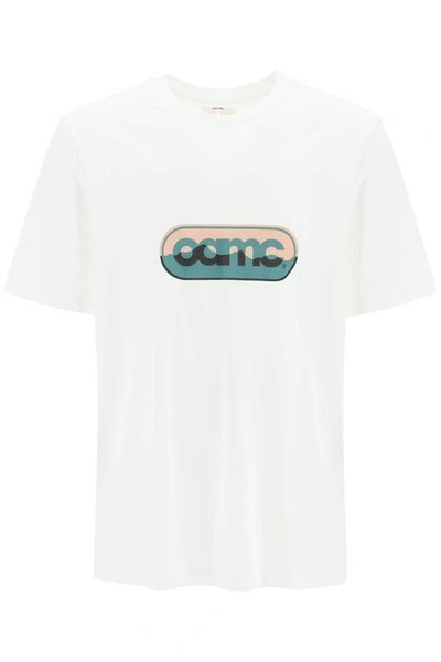 Oamc Logo Print T-shirt In White