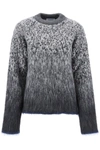 Off-white Arrow Intarsia Jumper In Grey