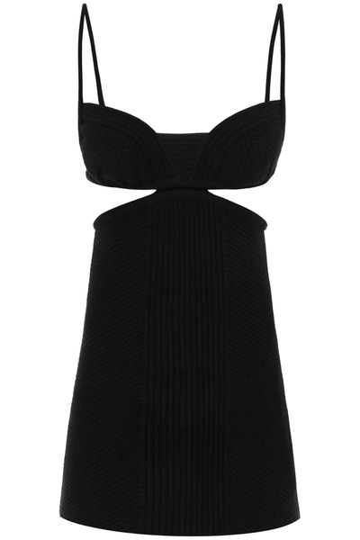 Off-white Dress Knit Cut Out In Black