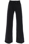 Off-white Off White Flared Joggers In Black