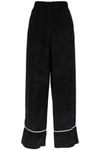 OFF-WHITE JACQUARD PIJAMA PANTS