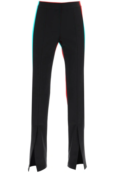 Off-white Tech Drill Slim Pants In Black