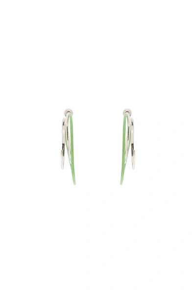 Panconesi Double Kilter Earrings In Mixed Colours