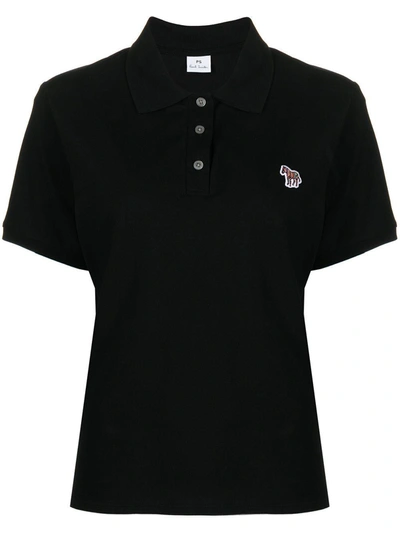 Paul Smith Black Zebra Polo Shirt