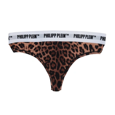 Philipp Plein Philippe Model Brown Cotton Women's Underwear
