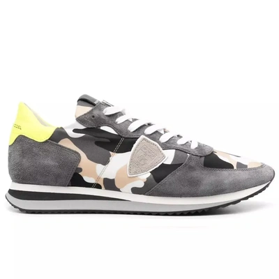 PHILIPPE MODEL ARMY FABRIC SNEAKER