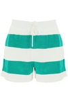 Polo Ralph Lauren Striped Terry Shorts In Mixed Colours