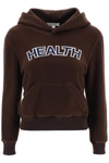 SPORTY AND RICH SPORTY RICH SHERPA FLEECE HOODIE