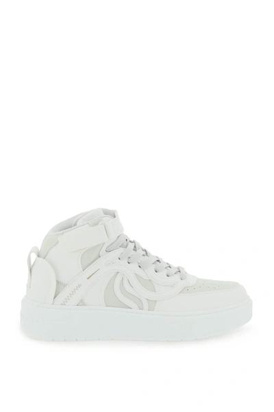 Stella Mccartney S-wave High Top Trainers In White