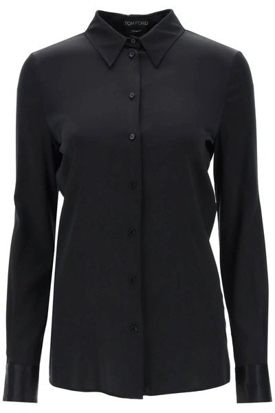 TOM FORD SILK SATIN SHIRT