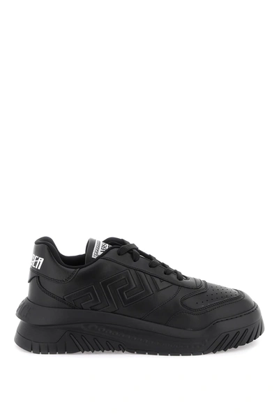 Versace Odissea Sneakers In Black