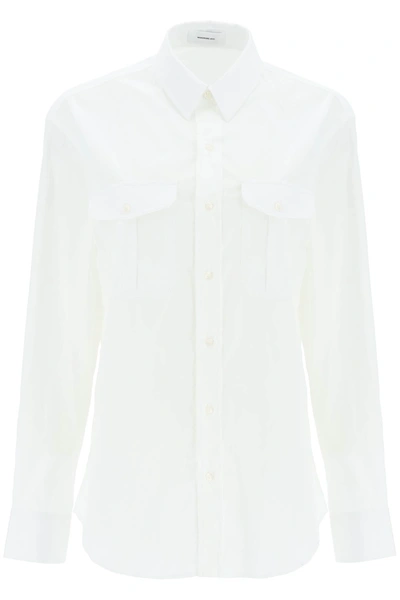 Wardrobe.nyc Oversized Shirt In White