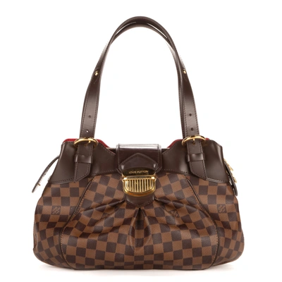 Pre-owned Louis Vuitton Sistina Mm In Brown