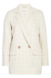 MADEWELL THE CALDWELL DOUBLE-BREASTED BLAZER