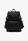 VERSACE ALL-OVER LOGO JACQUARD BACKPACK