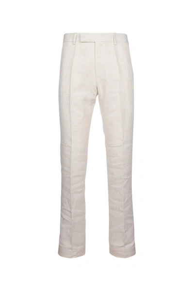 Jacquemus Pants In Off-white