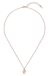 TED BAKER LOVE PENDANT NECKLACE