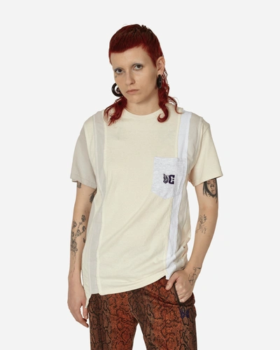 Needles Dc Shoes 7 Cuts T-shirt In White