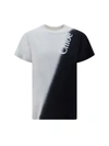 Chloé T-shirt Col Rond Femme Noir Taille L 100% Coton In Black - White 1