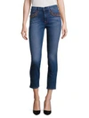 7 FOR ALL MANKIND EMBELLISHED SKINNY ANKLE JEANS,0400095200535