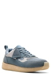 Clarks Lockhill In Blue Grey