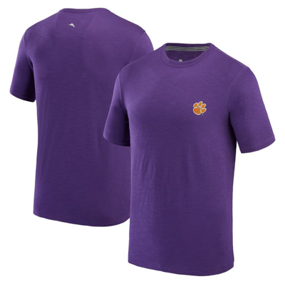 Tommy Bahama Purple Clemson Tigers Sport Bali Beach T-shirt