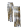 CONCEPTS SPORT CONCEPTS SPORT BLACK/GOLD SAN DIEGO PADRES SIENNA FLANNEL SLEEP PANTS