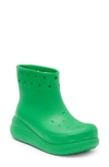 Crocs Classic Crush Boots In Green