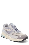 Saucony Gray 3d Grid Hurricane Premium Sneakers In Grey/ Cream