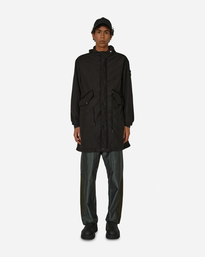 Stone Island David Light-tc Micropile Parka In Black