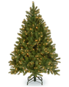 National Tree Company 4.5ft Feel-real Downswept Douglas Fir Hinged Tree