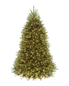 National Tree Company 7.5ft Dunhill Fir Hinged Tree With 750 Clear Lights