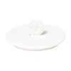 Carriere Freres White Porcelaine Candle Topper In No_color