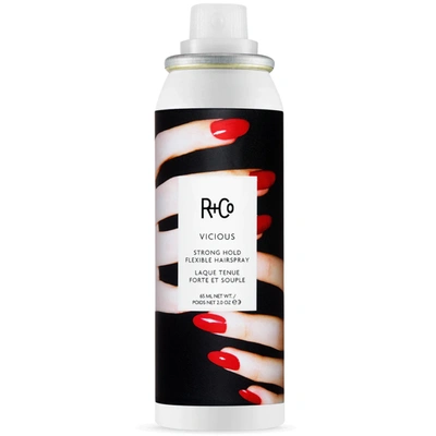 R + Co Vicious Strong Hold Flexible Hairspray In 2 Fl oz