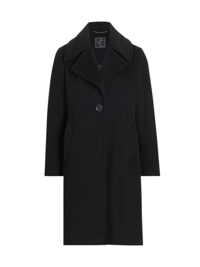 Mercer Collective Women's Jess Wide-collar Wool Coat In Black