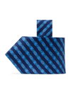 Stefano Ricci Men's Luxury Handmade Silk Tie In Dark Blue