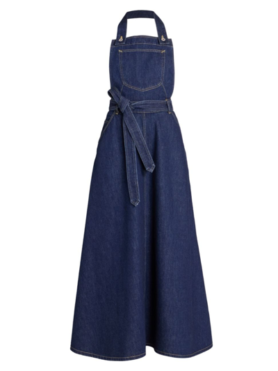 ワンピース KENZO Woman Dress Blue FE62RO2939FO 79 Mini Dress in Midnight Blue – SVRN