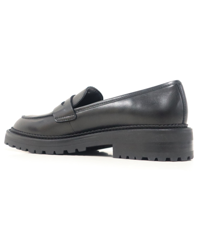 Kenneth Cole New York Women's Fatima Lug Sole Loafers In Black - Leather